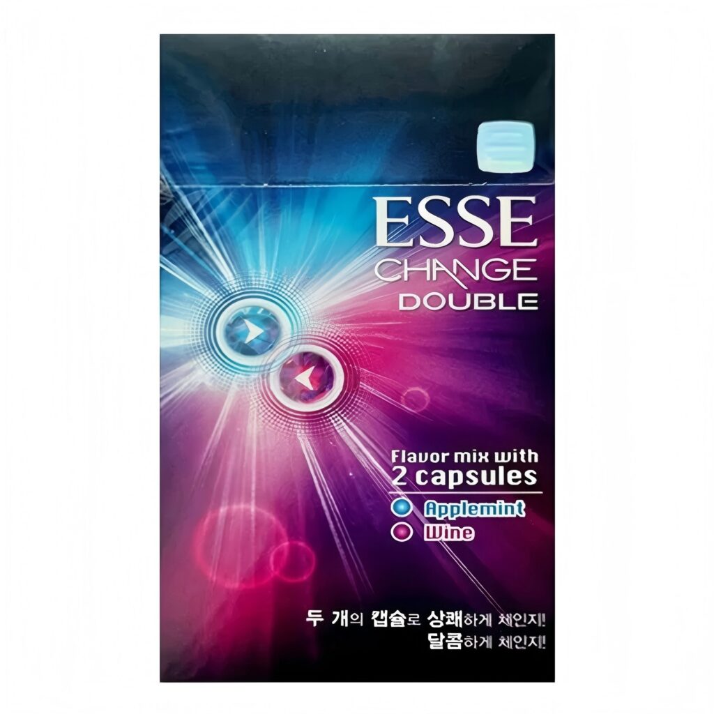 ESSE Change Double Applemint Wine - 1 Carton (10 Packs)